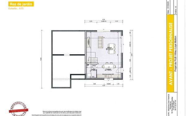 Terrain à vendre    Villieu-Loyes-Mollon