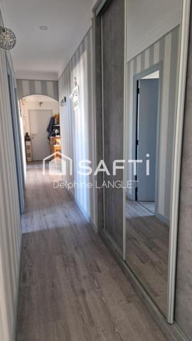 EXCLUSIVITÉ – T5 91 m² balcon, garage et cave – Reims Clémenceau