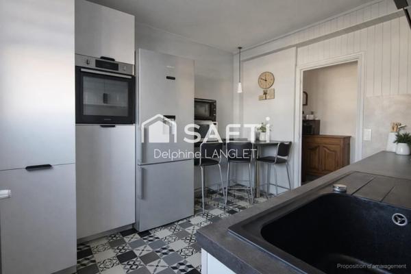 EXCLUSIVITÉ – T5 91 m² balcon, garage et cave – Reims Clémenceau