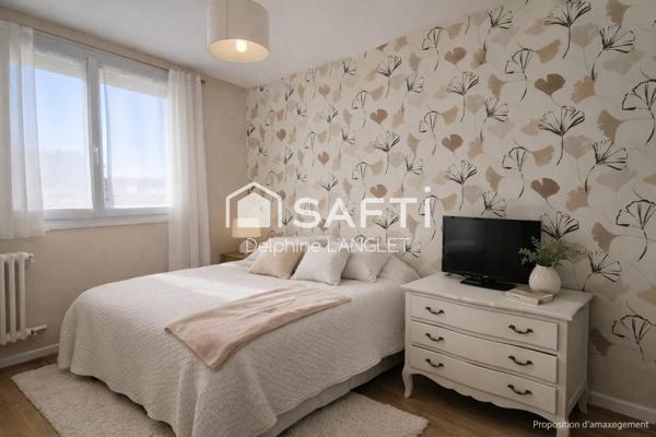 EXCLUSIVITÉ – T5 91 m² balcon, garage et cave – Reims Clémenceau