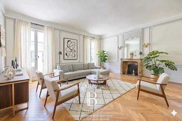 Paris 16ème, Appartement 4 Chambres -  203 m² à vendre