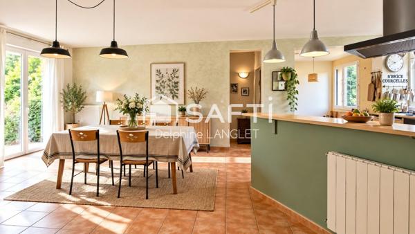 Appartement 130 m² avec terrasse et jardin