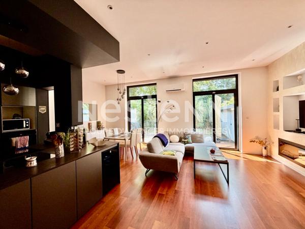 Maison haut de gamme de 128 m2 habitable avec jardin et terrasse de 100 m2