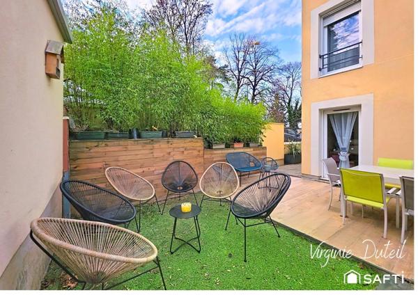 Appartement 4 pièces – 3 chambres – 70 m² avec box fermé, terrasse et extérieur de plus de 100 m2