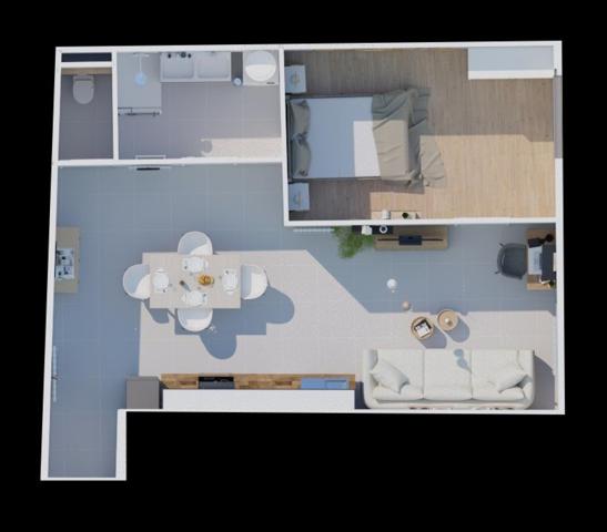 Appartement T2 51m2 LA VERPILLIERE