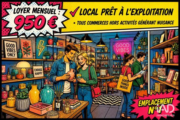 Boutique/Local commercial à vendre 148 m² Châteauneuf-sur-Loire