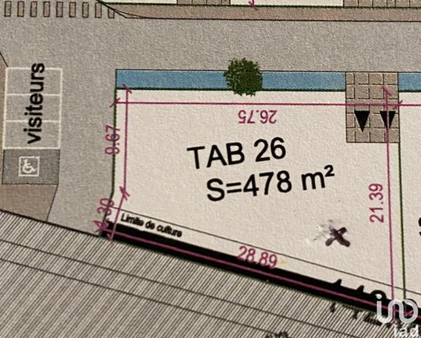 Terrain à vendre 478 m² Puiseaux