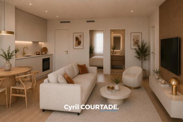 Lattes, Dpt Hérault (34), Appartement d'exception 2 pièces avec terrasse panoramique