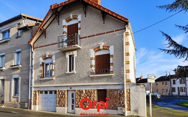 Maison à vendre    5 pièces •  Montluçon