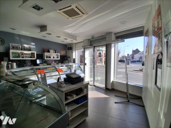 Bohain en vermandois - centre ville -immeuble commercial