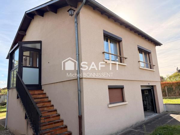 Maison sur sous sol à proximité de toutes les commodités