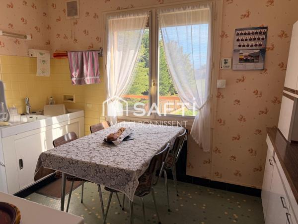 Maison sur sous sol à proximité de toutes les commodités