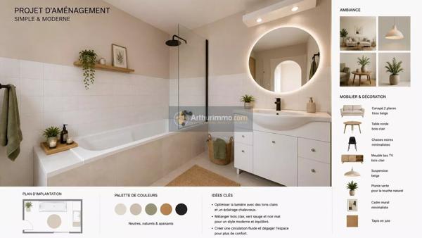 Vente                                                      Appartement
                        
                     2 pièces                      34 m2                     à Fréjus