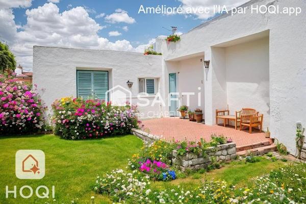 Pavillon Plain pied, non mitoyen, sous sol, 3 ch