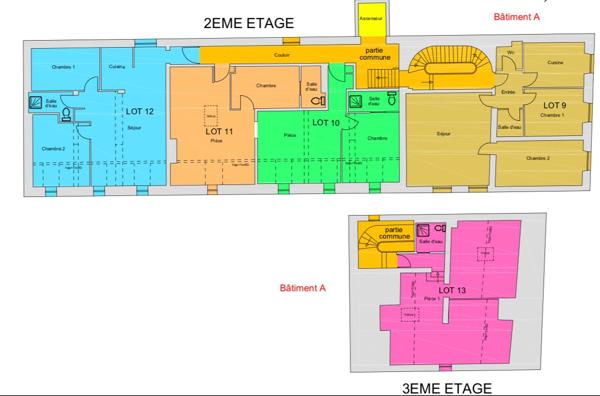 T2 rénové en dernier étage avec Ascenseur - Hôtel Particulier