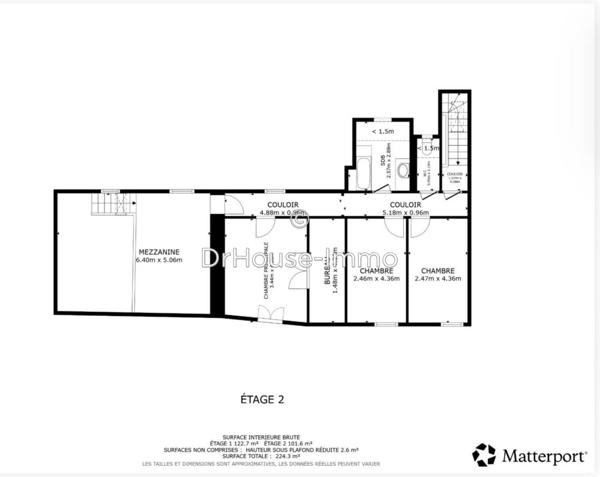 Maison à vendre 6 pièces de 180 m²