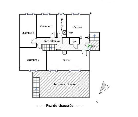 Maison 4 pièces - 90 m²