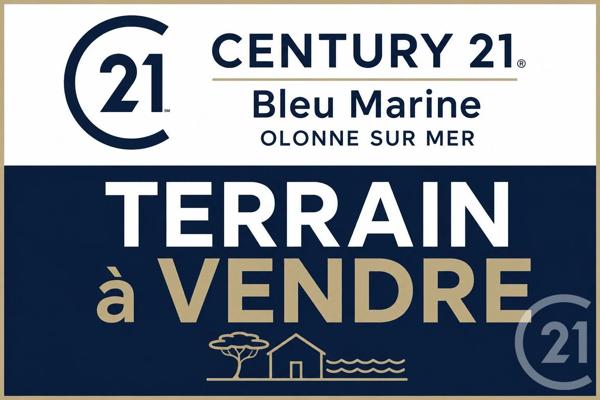 Terrain à vendre  924 m 2   TALMONT ST HILAIRE  - 85