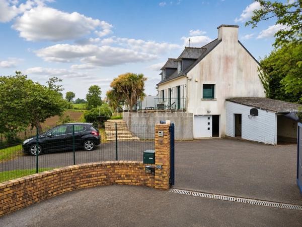 Melgven - Maison familiale 112 m² – 4 chambres – Vie de plain-pied – Terrasse exposée plein sud