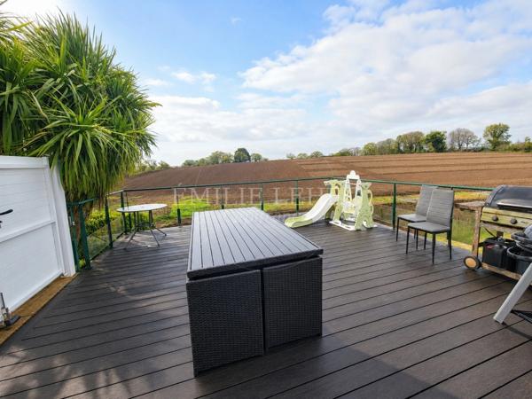 Melgven - Maison familiale 112 m² – 4 chambres – Vie de plain-pied – Terrasse exposée plein sud
