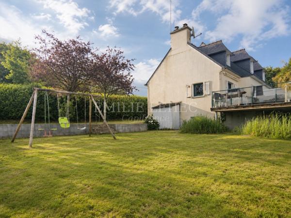 Melgven - Maison familiale 112 m² – 4 chambres – Vie de plain-pied – Terrasse exposée plein sud
