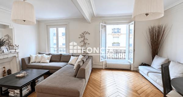 À vendre Appartement 4 pièces 87.52 m² - Paris 75017