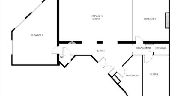 À vendre Appartement 4 pièces 87.52 m² - Paris 75017