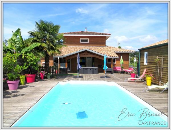 MIOS - maison 6 pièces - 5 chambres + dépendance habitable de 28 m² et garage de 40 m²