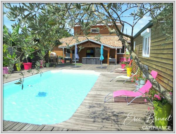 MIOS - maison 6 pièces - 5 chambres + dépendance habitable de 28 m² et garage de 40 m²