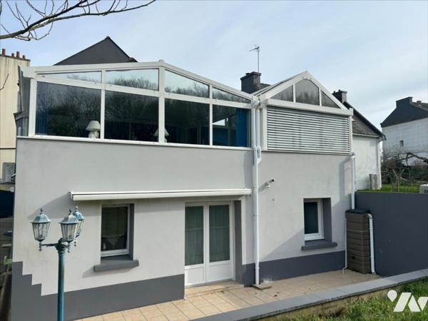 Larmor- plage, Immeuble de 2 appartements (1T2 ET 1 T5)