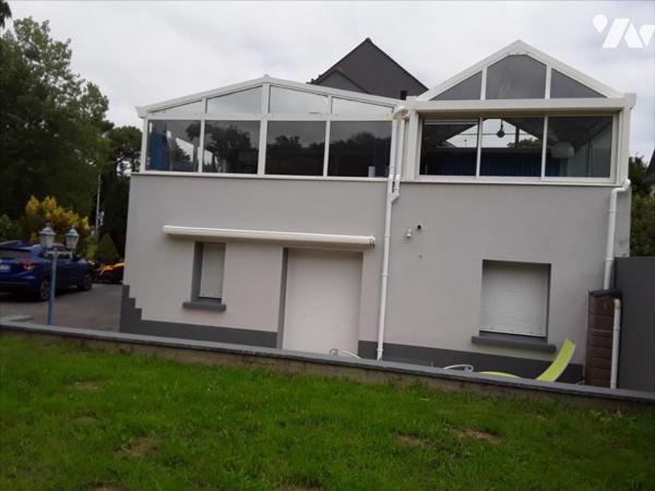 Larmor- plage, Immeuble de 2 appartements (1T2 ET 1 T5)