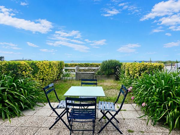 SAINT-MALO - ROTHÉNEUF | APPARTEMENT RÉNOVÉ AVEC JARDIN ET VUE MER