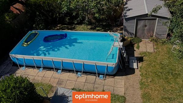 Maison individuelle 4 chambres - Jardin, piscine, garage et dépendances