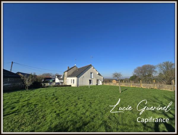 A vendre, Maison à rafraîchir à Rougé, à 10 minutes de Châteaubriant