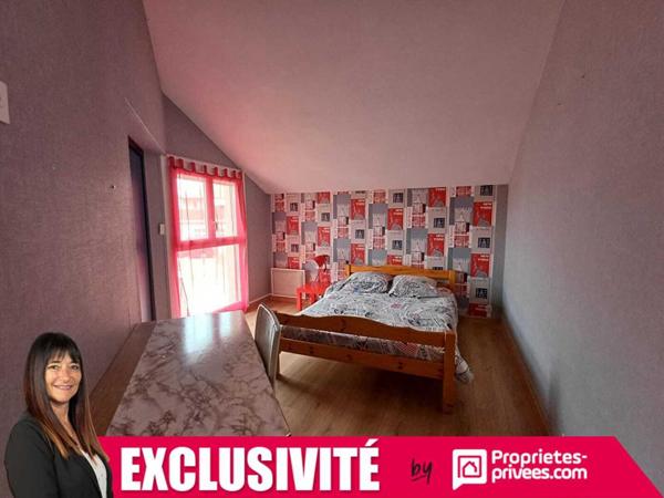 Villerest, villa 105 m²  - 3 chambres dont 1 en rc