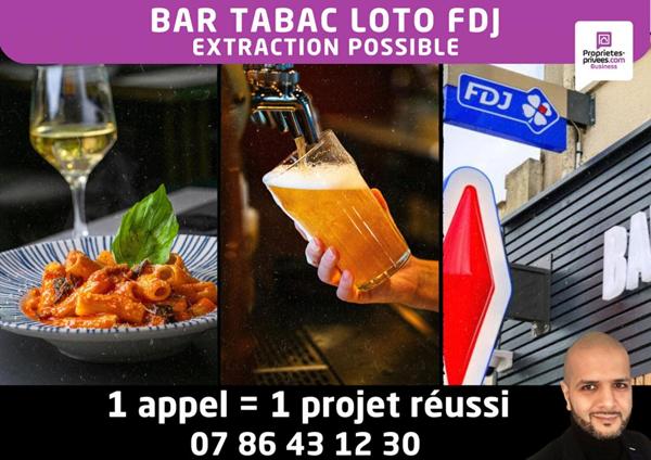 AMIENS hypercentre - Fonds de commerce Bar Tabac Loto FDJ