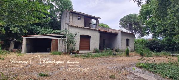 Avignon (84000) VILLA T4 agrandissable, avec annexes, sur parcelle piscinable