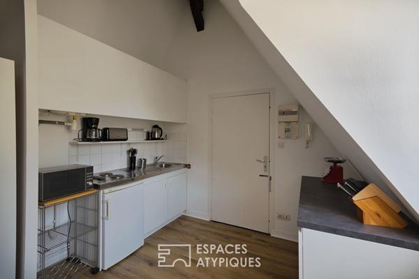 Appartement de charme sous les combles dans le centre historique d’ Amiens