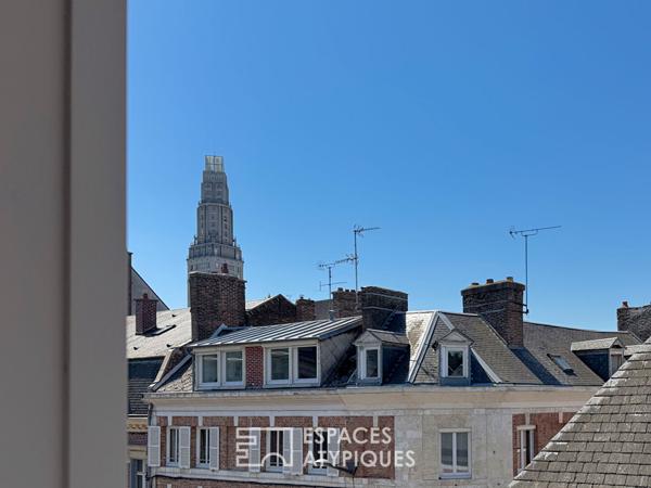 Appartement de charme sous les combles dans le centre historique d’ Amiens