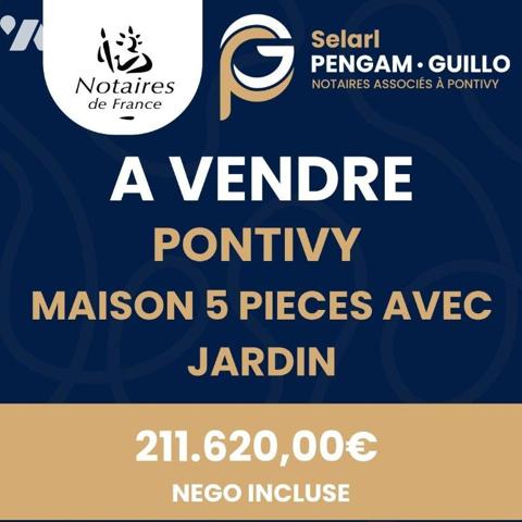 PONTIVY (56) Maison T5 proche centre ville et commerce