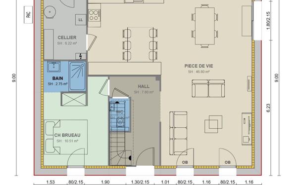 Terrain à vendre    Bersée