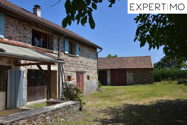 Neuf-Église (63560) Neuf-Eglise, dans un petit hameau au calme, maison de 131 m² sur terrain de 3 017 m².