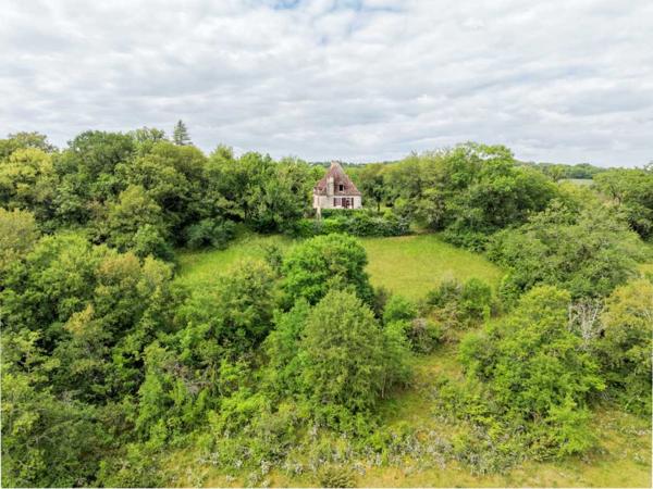 Maison ancienne - Gourdon SECTEUR GOURDON - Charme et authenticité pour cet Ensemble en pierre sur 2ha7 avec vue panoramique