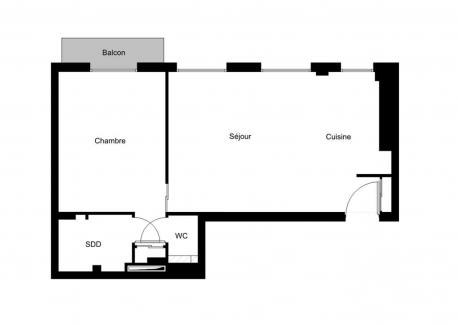 Appartement à vendre 2 pièces 40 m² Paris 12
