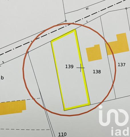 Terrain à vendre 824 m² Champguyon