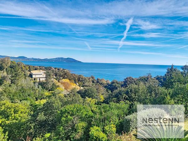 Les Issambres maison vue mer 4 chambres piscine