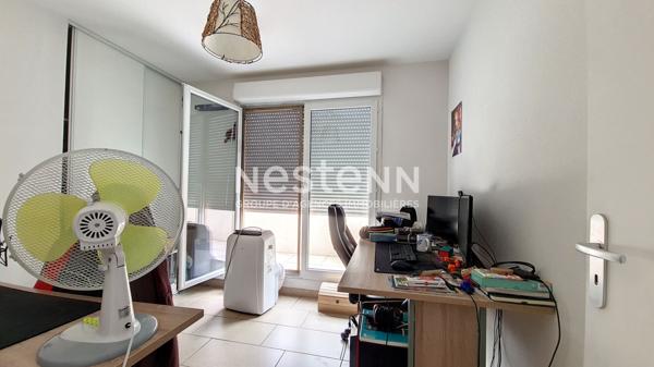 PERPIGNAN Appartement T3 de 54.58 m2 avec grande terrasse et 2 parkings vendu loue.