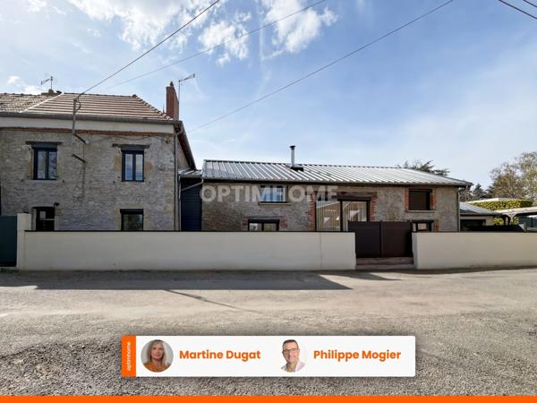 Ancienne maison en pierre entièrement rénovée qui conjugue authenticité et prestations contemporaines avec piscine