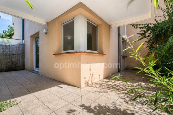TOULOUSE – CRAMPEL / PONT DES DEMOISELLES – AGRÉABLE T2 EN REZ-DE-JARDIN – TERRASSE ET PARKING EN SOUS-SOL