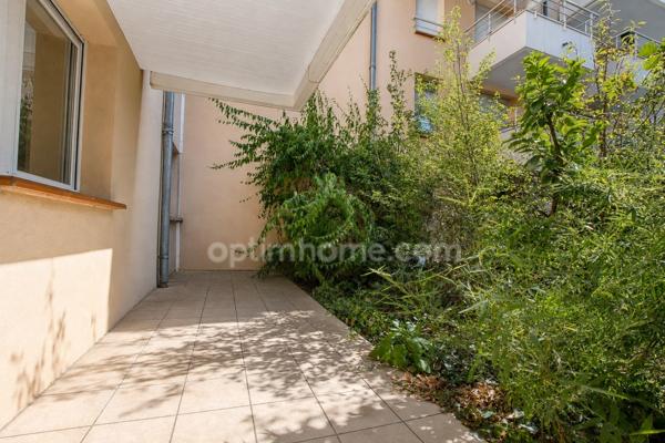 TOULOUSE – CRAMPEL / PONT DES DEMOISELLES – AGRÉABLE T2 EN REZ-DE-JARDIN – TERRASSE ET PARKING EN SOUS-SOL